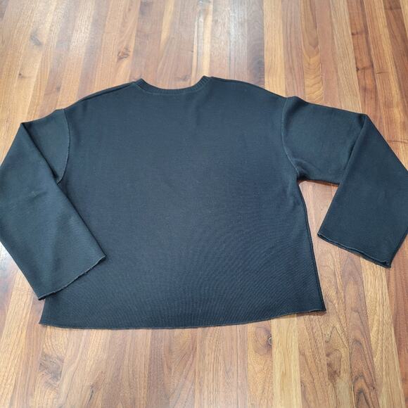 Zara Soft Touch Fabric Sweater Rib Knit Collar Unfunished Trim Size Small - Picture 2 of 5